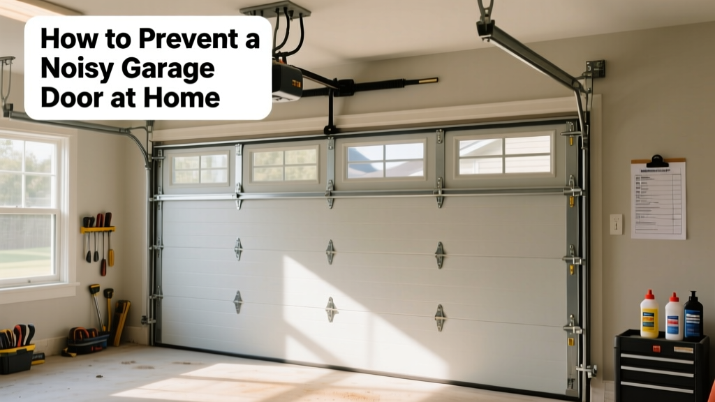 How to Prevent a Noisy Garage Door at Home