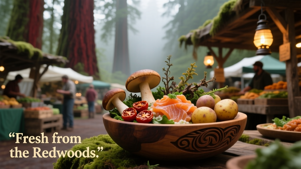 Jedediah Smith Redwoods State Park: Where Ancient Giants Meet Coastal Cuisine