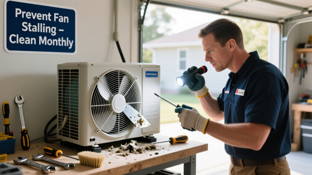 How to Prevent Heat Pump Outdoor Fan Not Spinning
