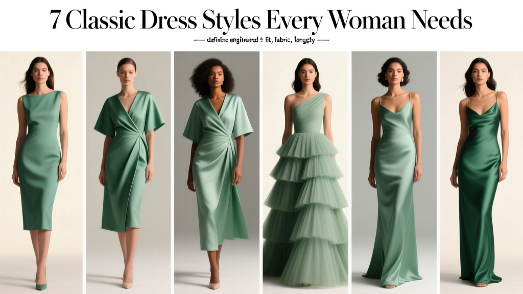7 Classic Dress Styles Every Woman Needs