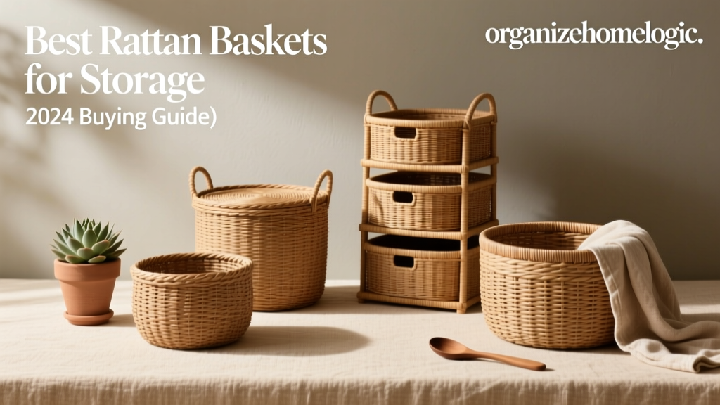 Best Rattan Baskets for Storage (2024 Buying Guide)