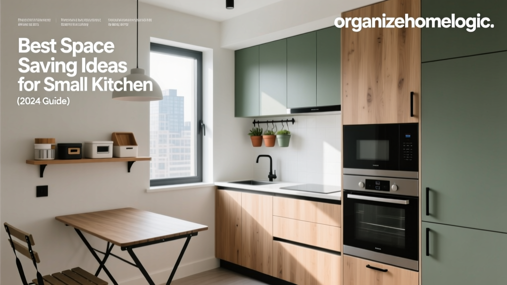 Best Space Saving Ideas for Small Kitchens (2024 Guide)