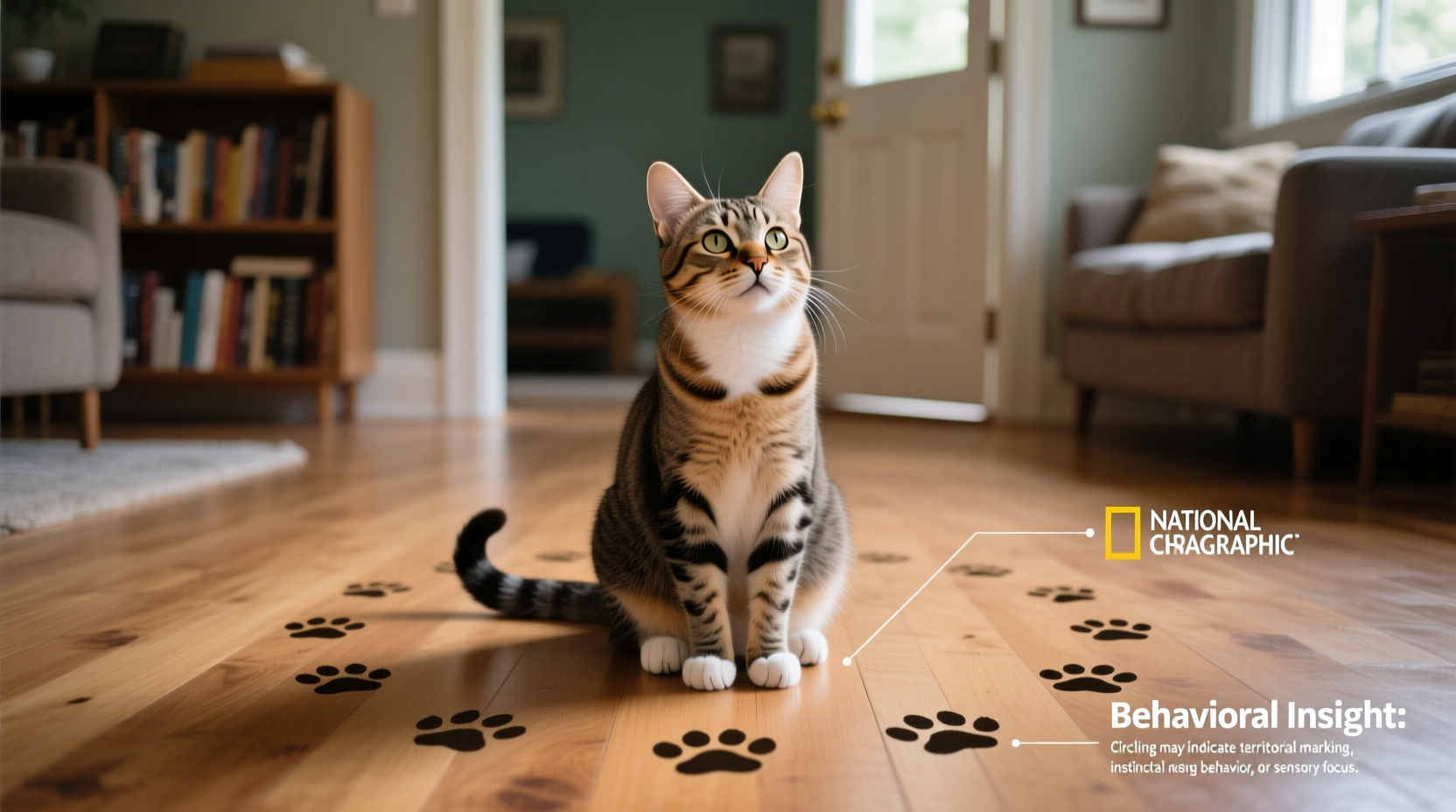 why does my cat sit in circles or strange shapes behavioral insights