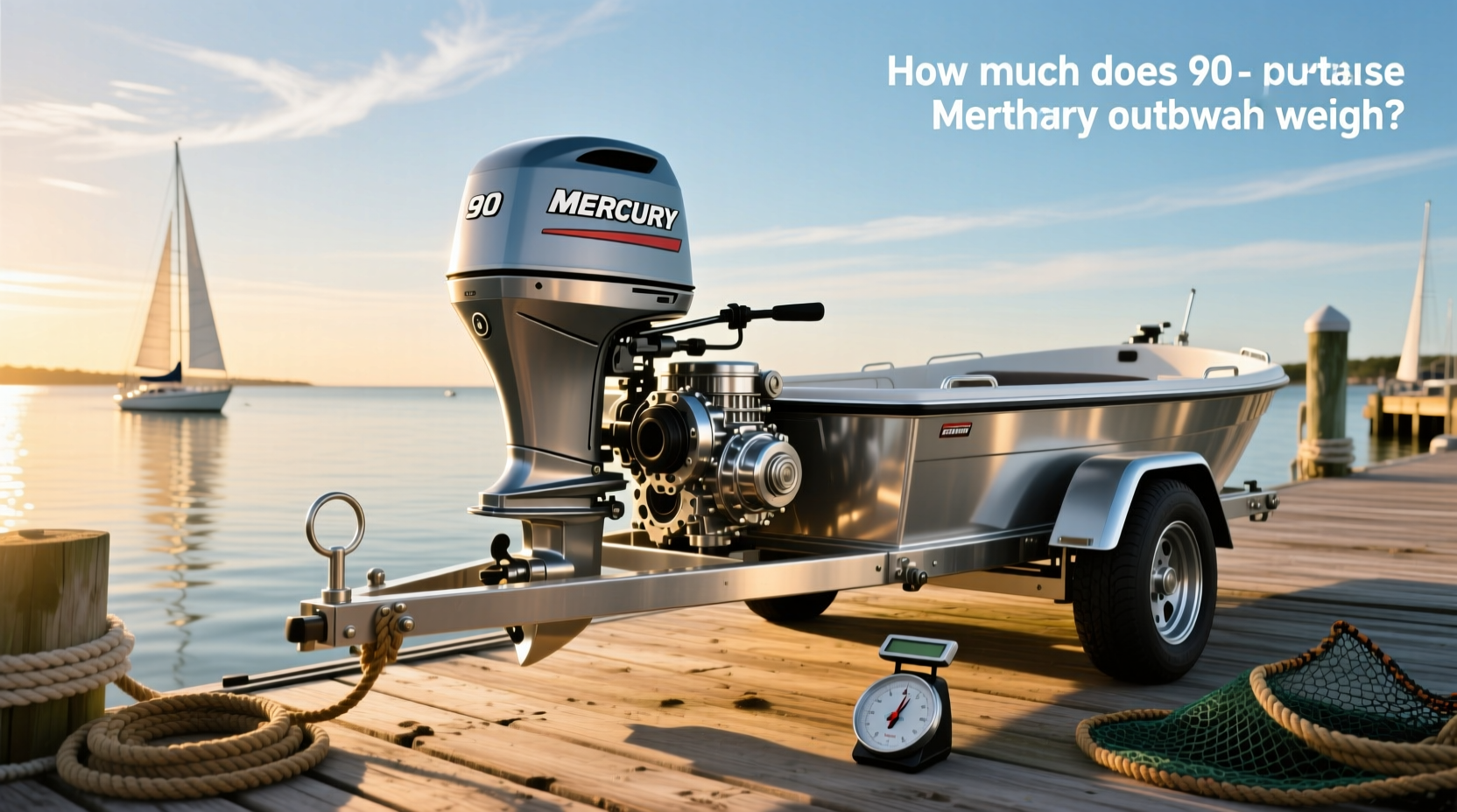 How to Choose Mercury 90 HP Outboard, How Much Does It Weigh?