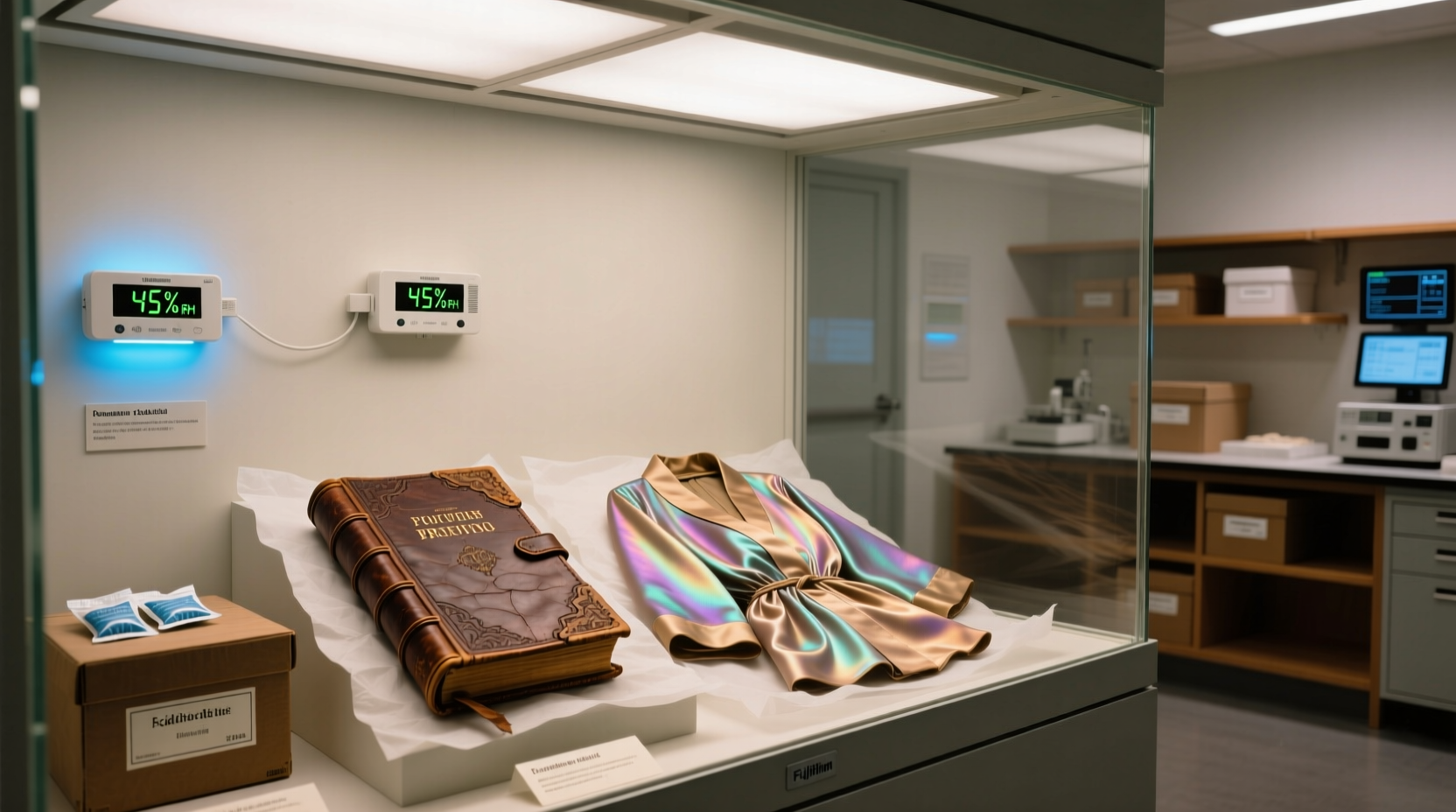 is a closet humidity monitor worth it for vintage leather silk