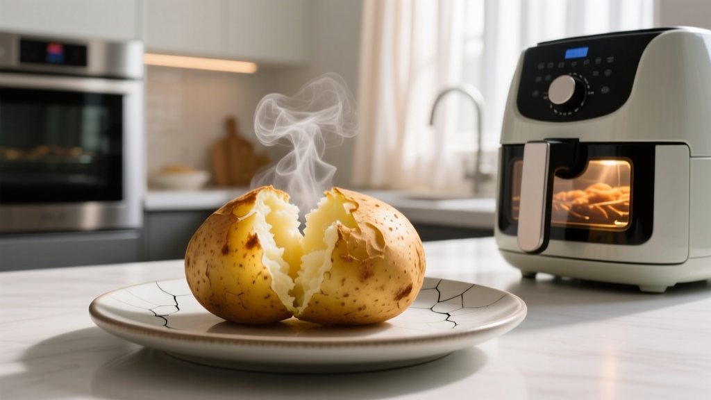 How to Bake a Potato in an Air Fryer (Crispy Skin, Fluffy Inside)