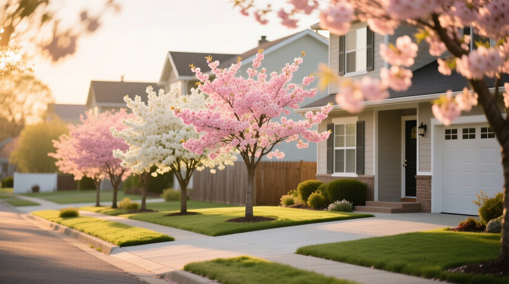 flowering trees to boost curb appeal