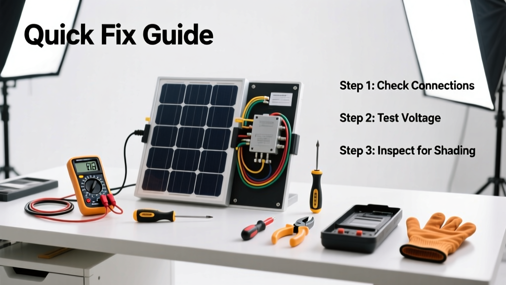 Solar Panel Not Producing? Quick Fix Guide