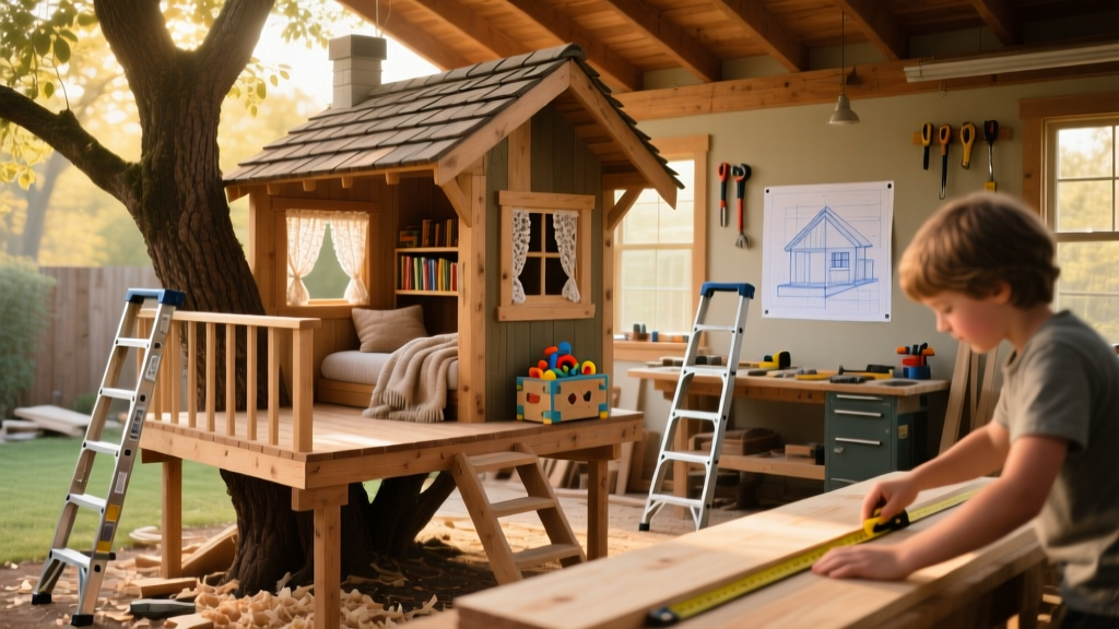 DIY Treehouse: Build a Safe, Sturdy Kids' Retreat