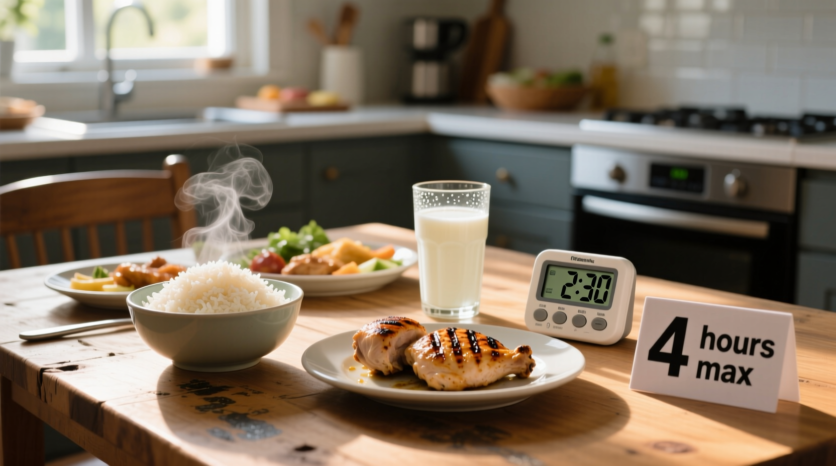 how long can you leave food out