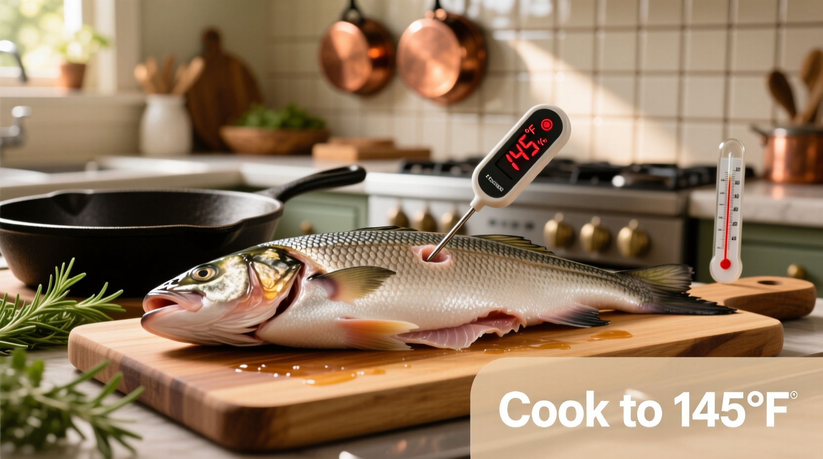 Fish Cooking Temperature Guide: Safe 145°F Standard Explained