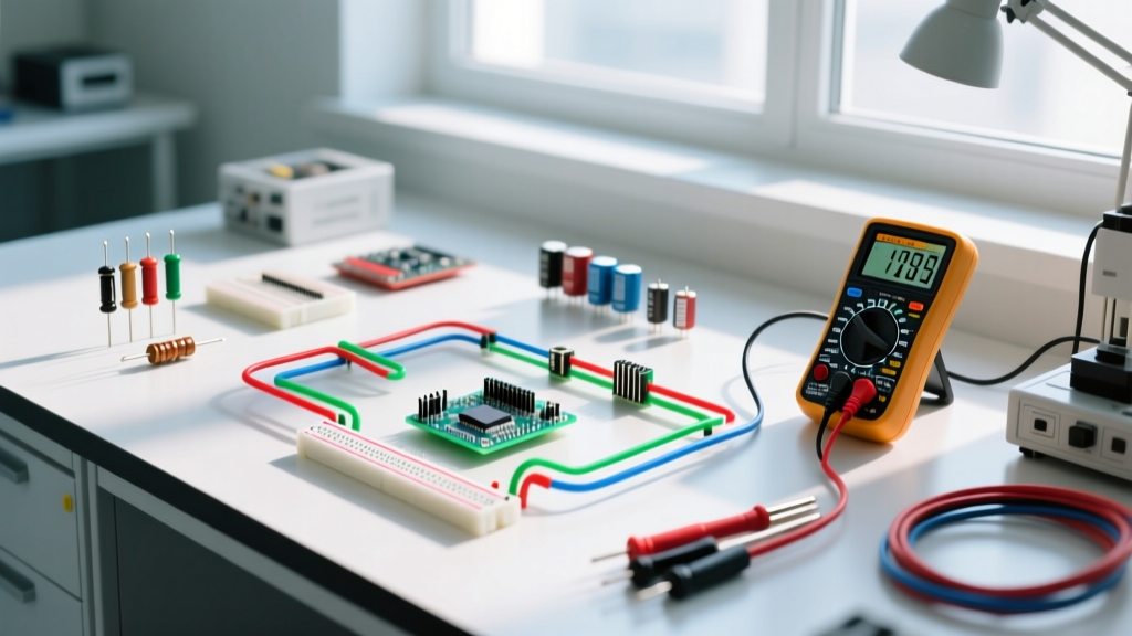 Solved Current Electricity Examples: Series-Parallel DC Circuit Walkthrough