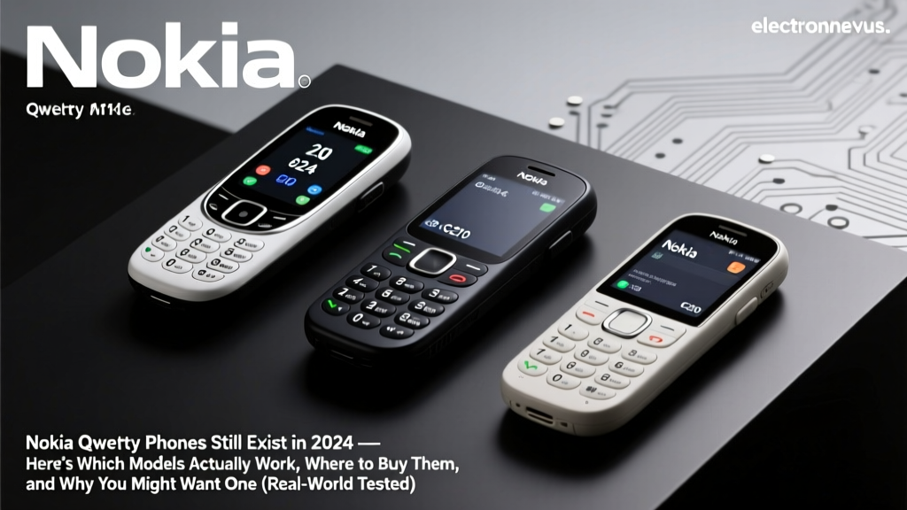 Nokia Qwerty Phones Still Exist in 2024 — Here’s Which Models Actually Work, Where to Buy Them, and Why You Might Want One (Real-World Tested)