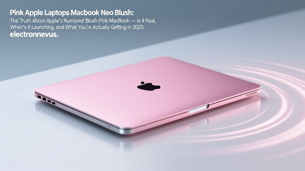 Pink Apple Laptops Macbook Neo Blush: The Truth About Apple’s Rumored Blush Pink MacBook — Is It Real, When’s It Launching, and What You’re Actually Getting in 2025