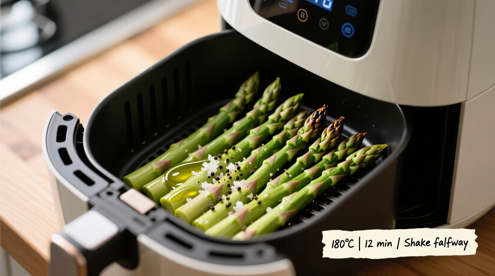how to cook asparagus in an air fryer
