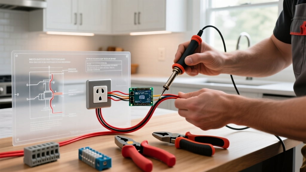 Tool Guide: Wiring an Electrical Outlet on Kitchen Island