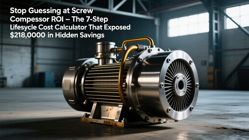 Screw Compressor ROI Calculator: Reveal Hidden Energy Waste