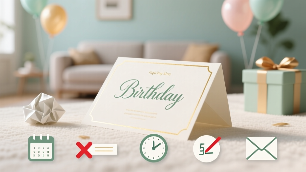 Birthday Party Invitation Mistakes to Avoid (2026)