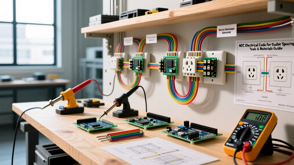 NEC Electrical Code for Outlet Spacing: Tools & Materials Guide