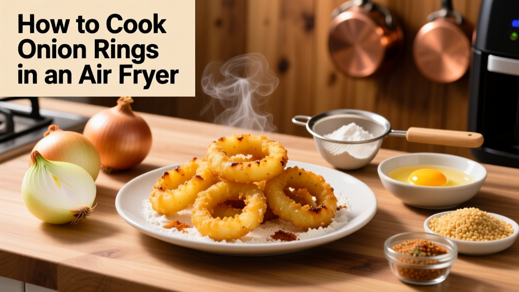 How to Cook Onion Rings in an Air Fryer (Crispy & Oil-Free!)