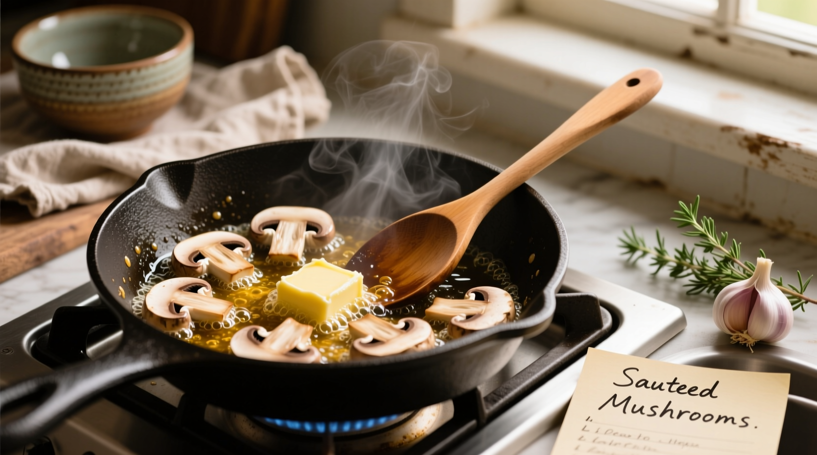 how do you cook mushrooms