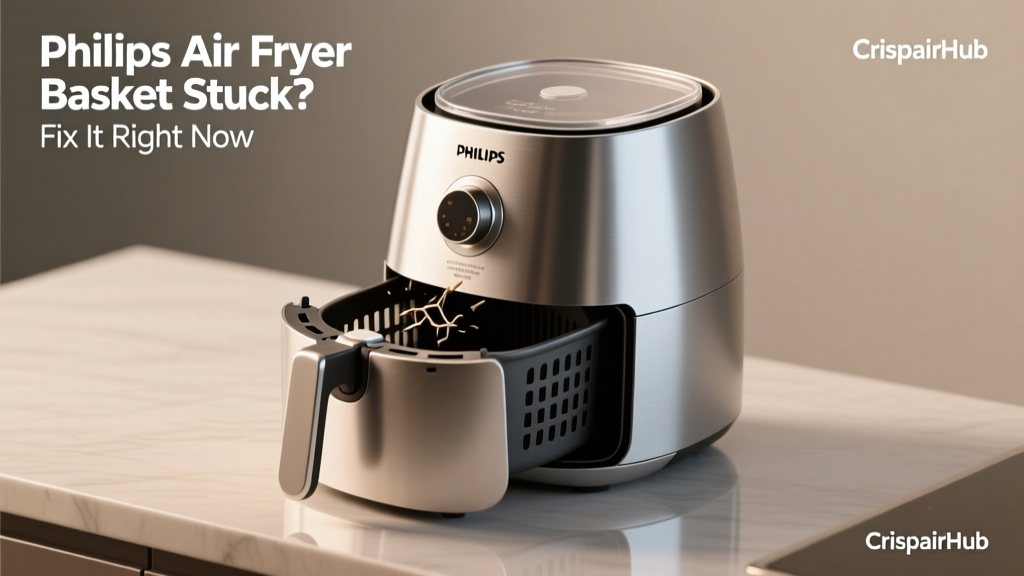 Philips Air Fryer Basket Stuck? Fix It Right Now