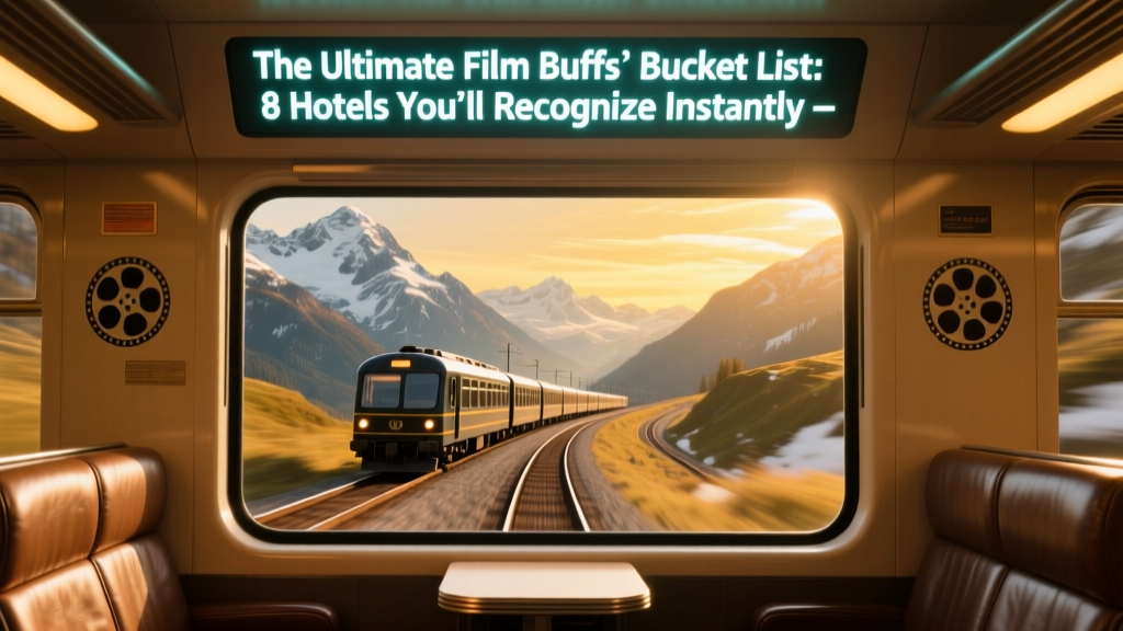 The Ultimate Film Buffs Bucket List: 8 Hotels You’ll Recognize Instantly