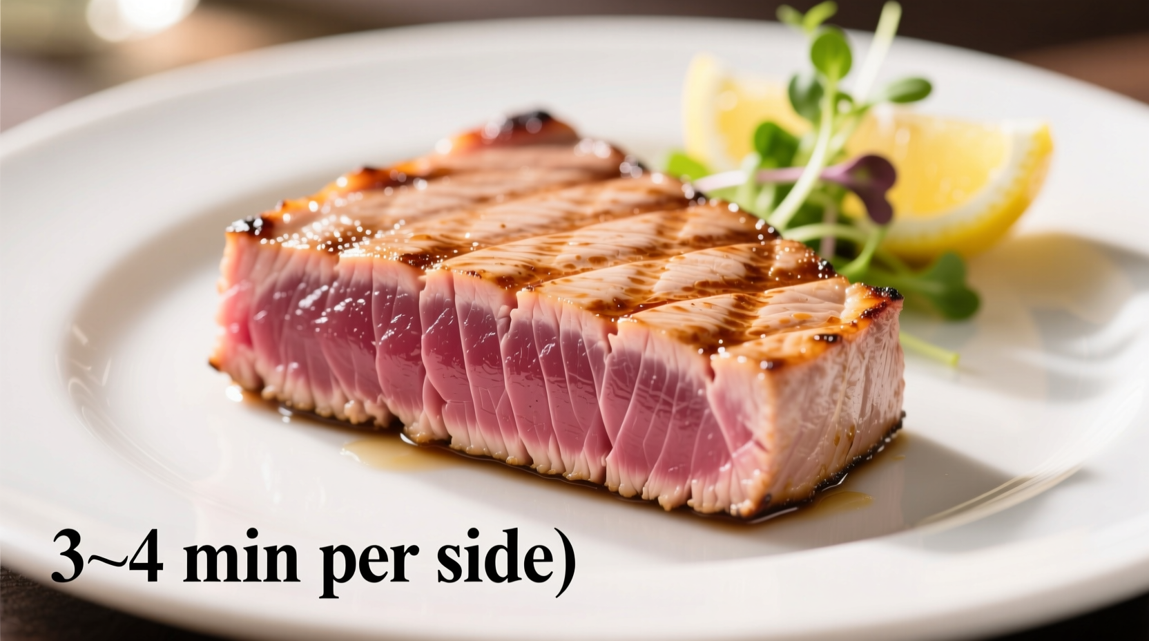 how long to cook tuna steak