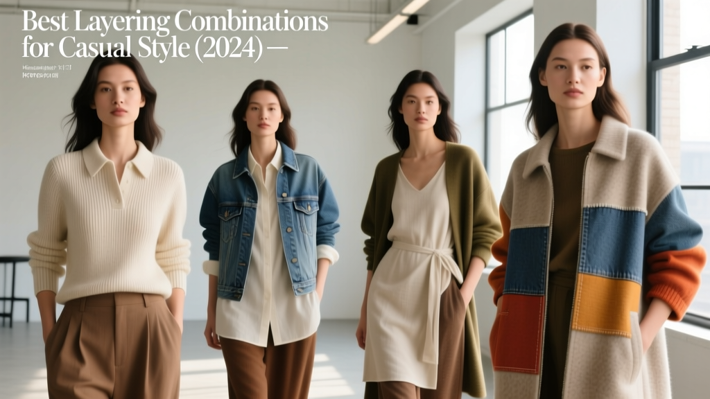 Best Layering Combinations for Casual Style (2024)