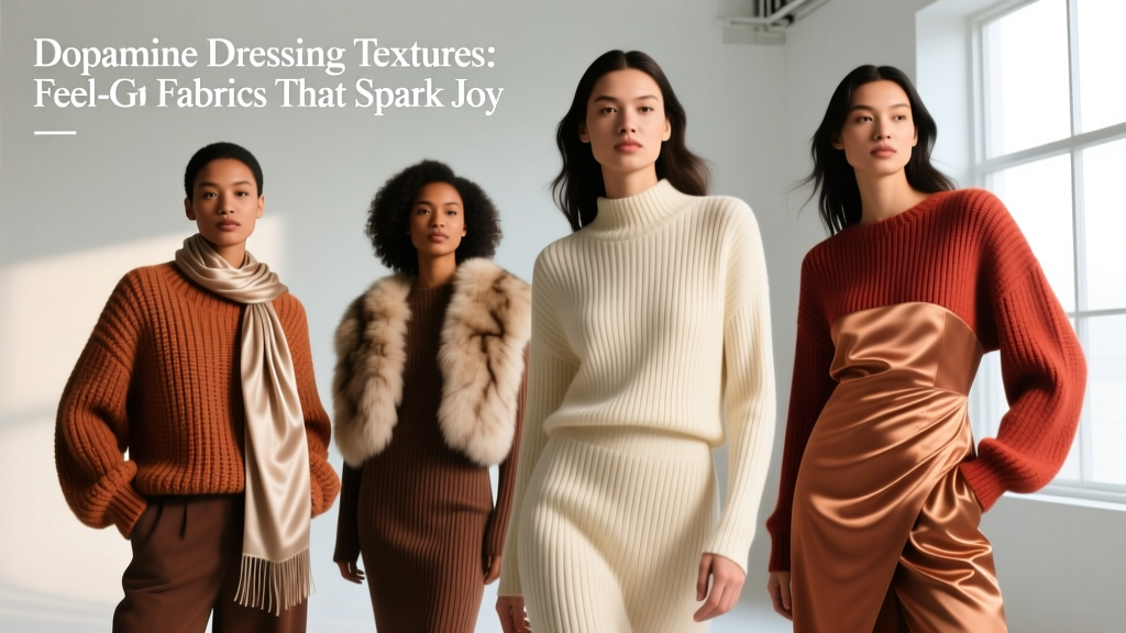 Dopamine Dressing Textures: Feel-Good Fabrics That Spark Joy