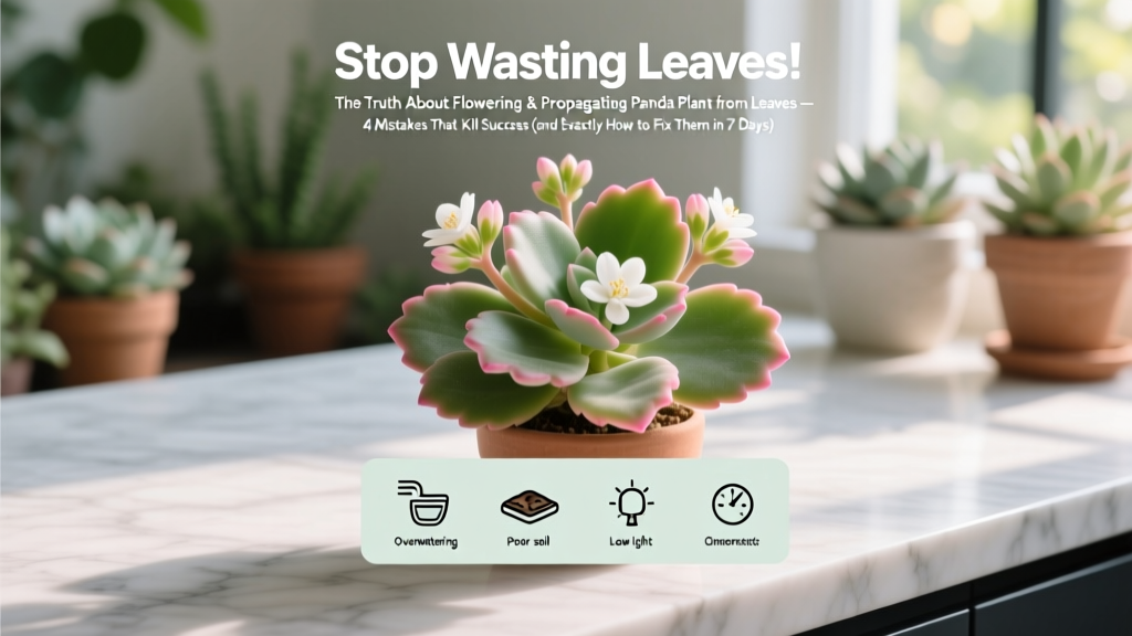 Panda Plant Leaf Propagation: Why It Fails & How to Fix It