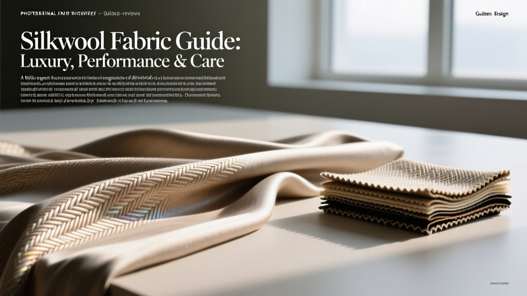 Silkwool Fabric Guide: Luxury, Performance & Care