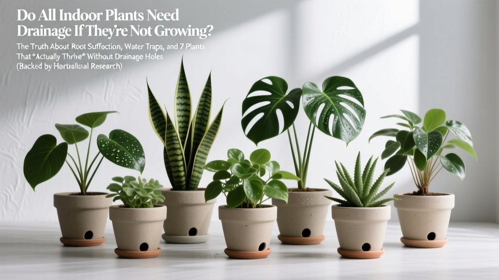 Do All Indoor Plants Need Drainage? (2026)
