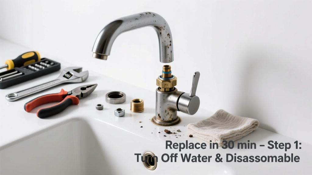 How to Replace a Worn Faucet Cartridge in 30 Minutes