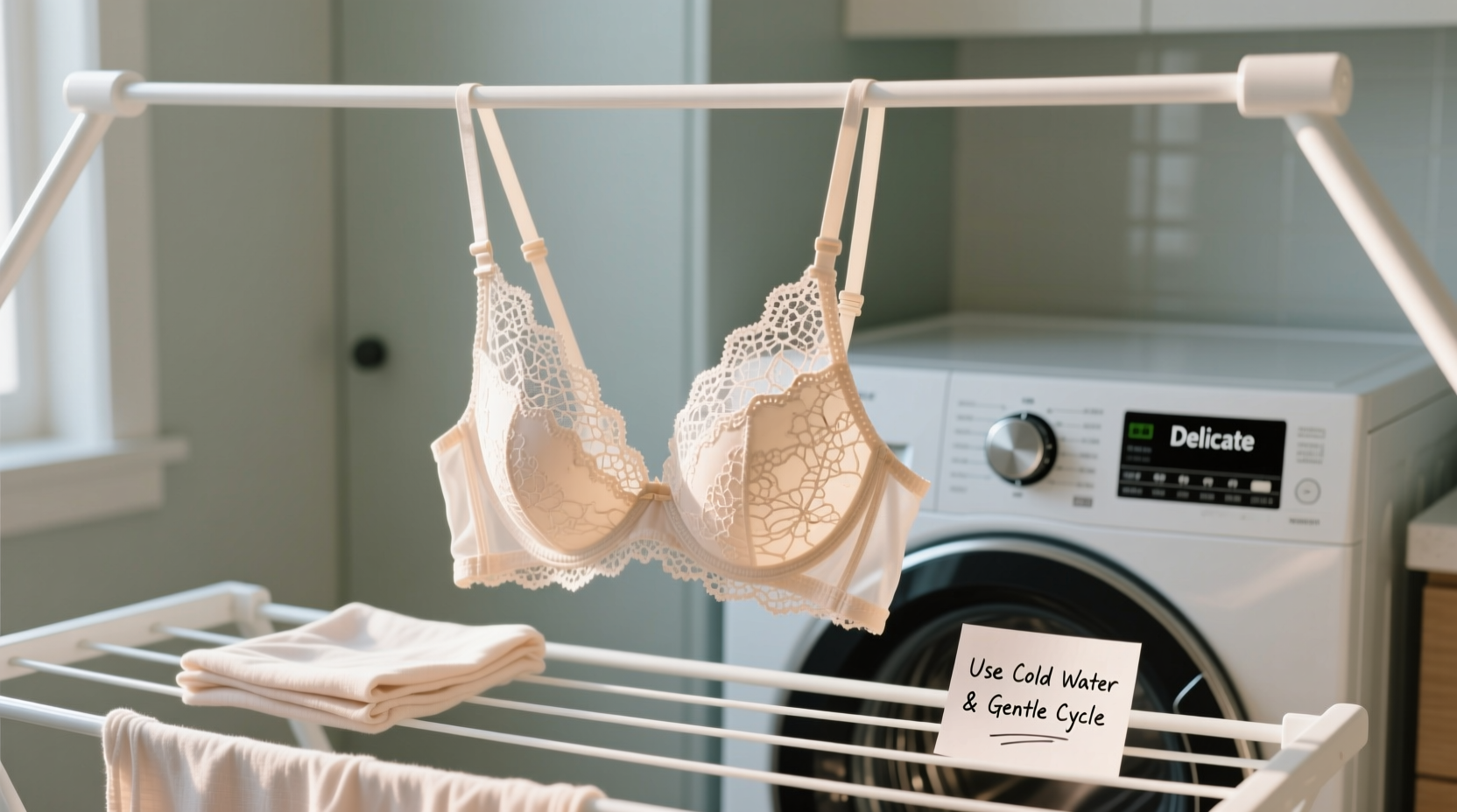 lace bra care delicate vs hand wash cycle truth