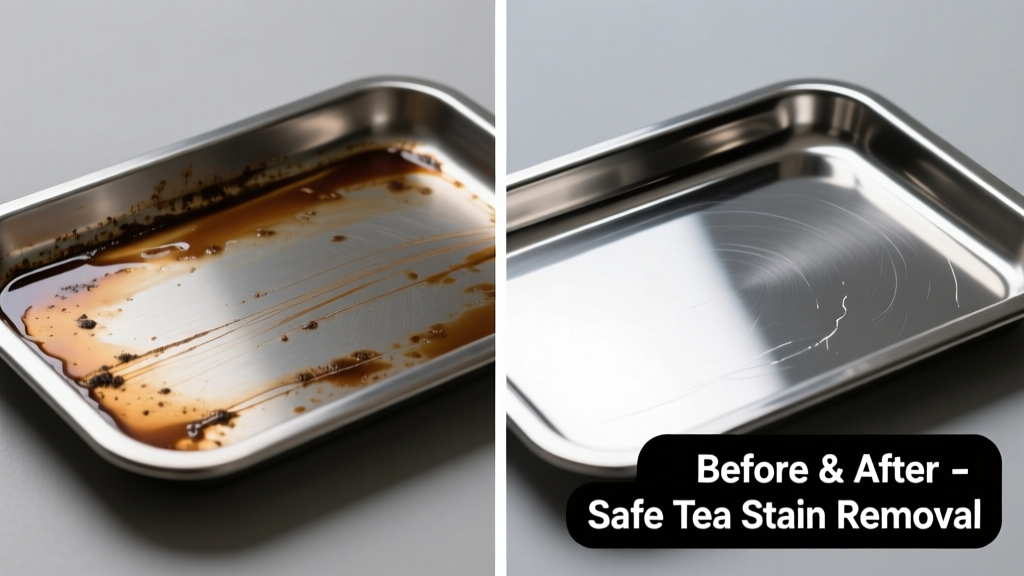 How to Remove Tea Stains from Stainless Steel Safely