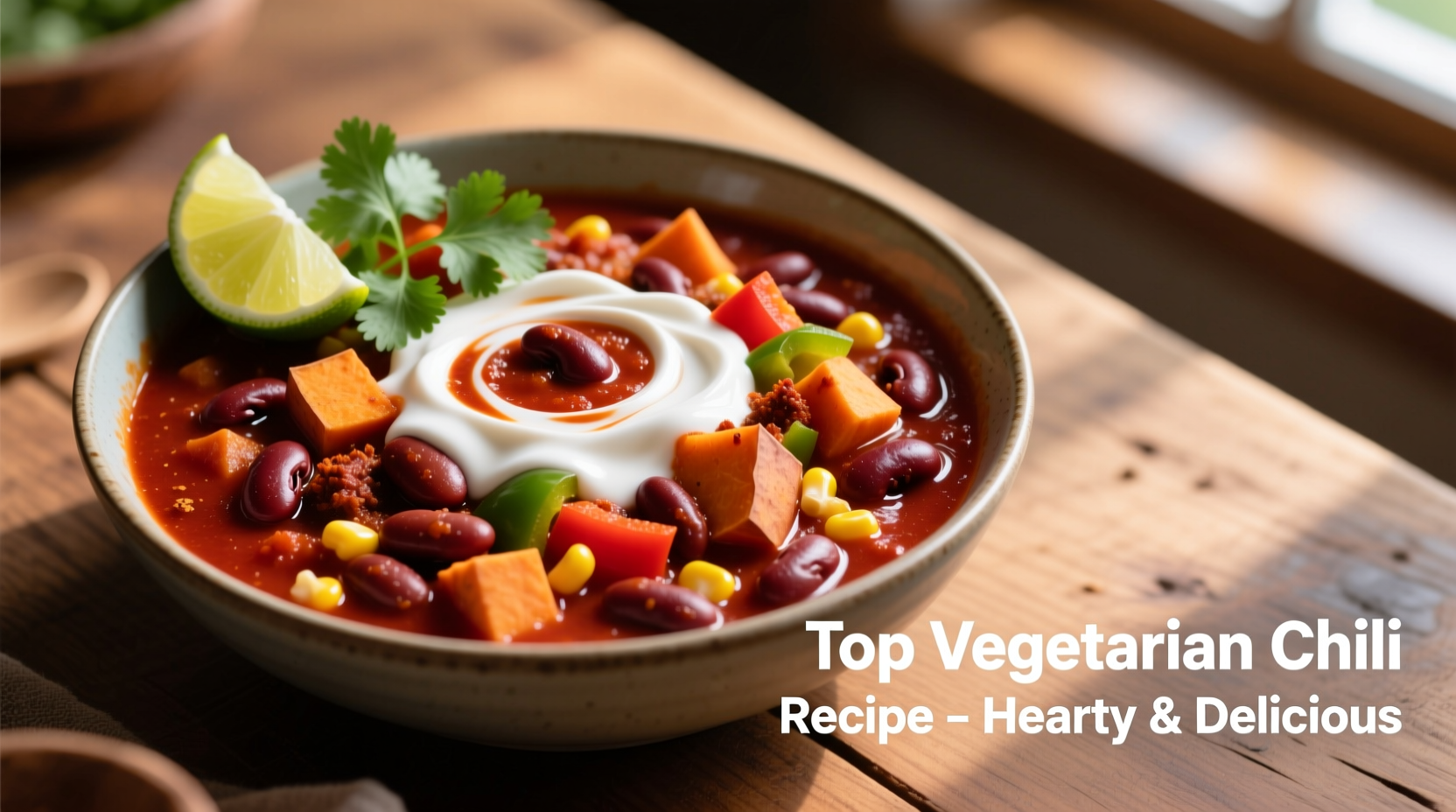 top vegetarian chili recipe for a hearty meal