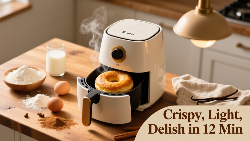 Air Fryer Donuts: Crispy, Light & Delish in 12 Min