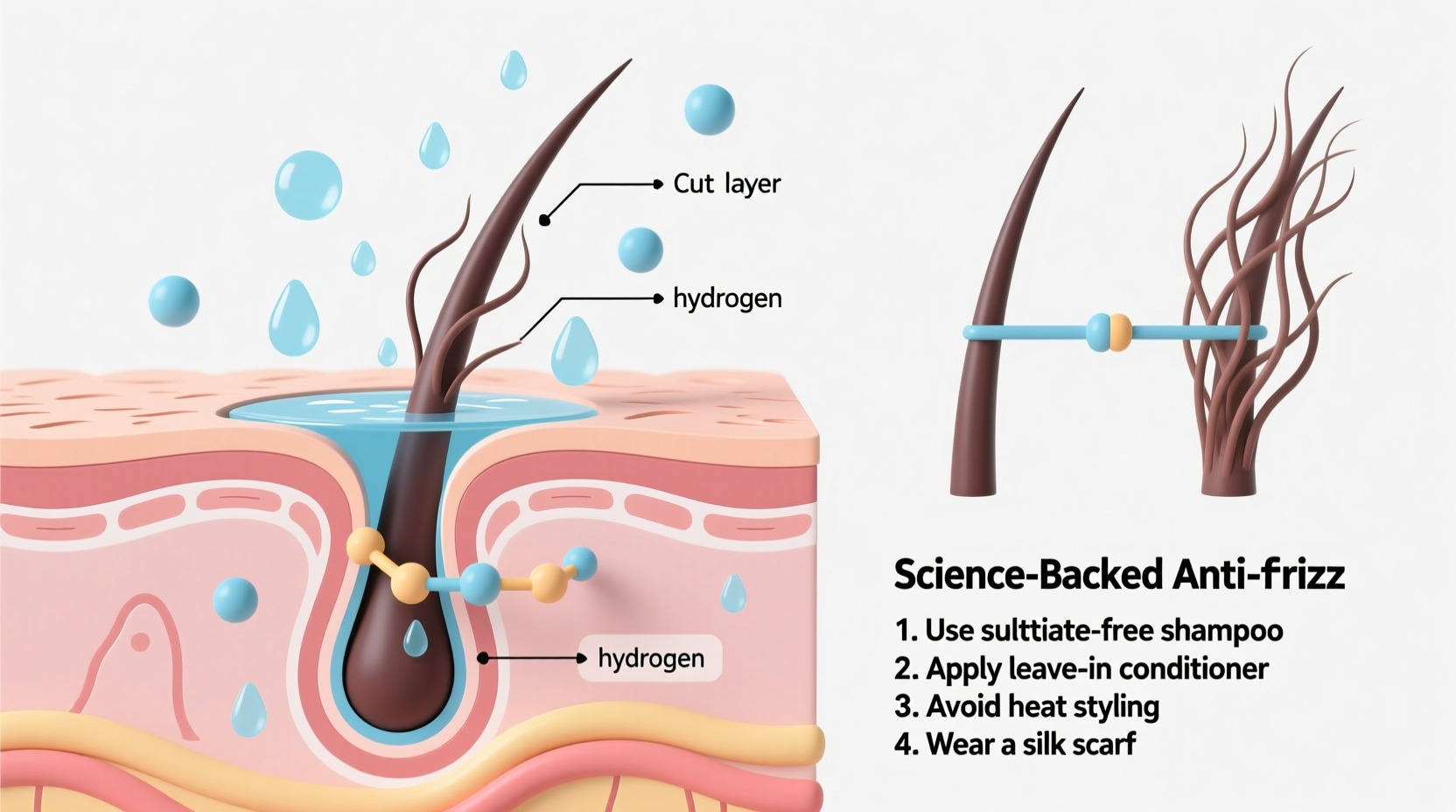 why does my hair frizz in humidity science backed anti frizz tips