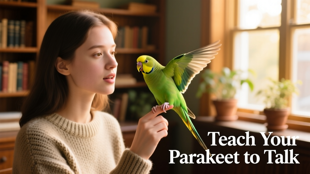 Teach Your Parakeet To Talk