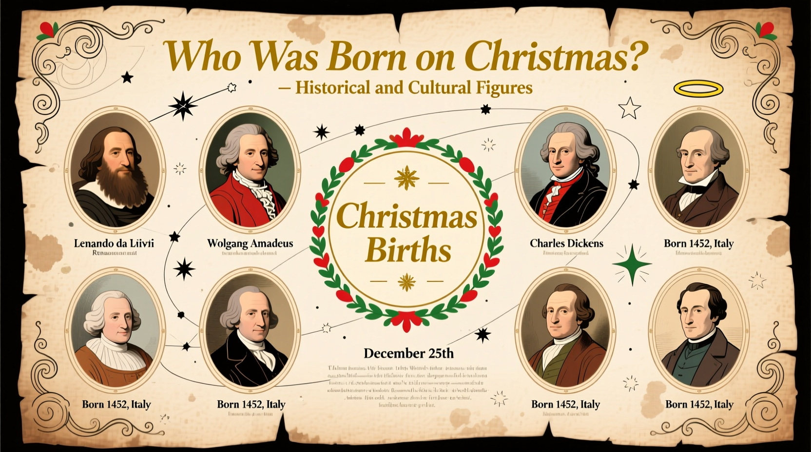 who was born on christmas