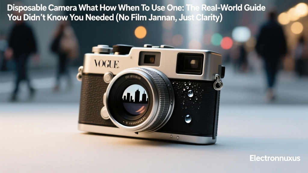 Disposable Camera What How When To Use One: The Real-World Guide You Didn’t Know You Needed (No Film Jargon, Just Clarity)
