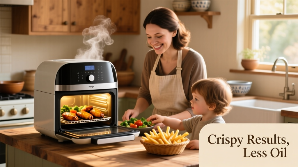 Dry Fryer Oven Explained: Crispy Results, Less Oil