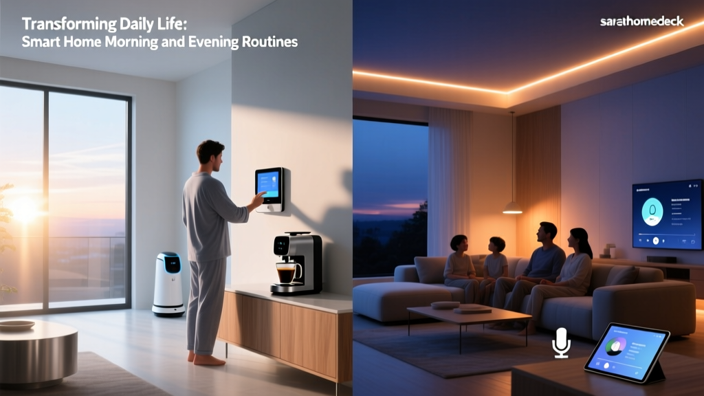Transforming Daily Life: Smart Home Morning and Evening Routines