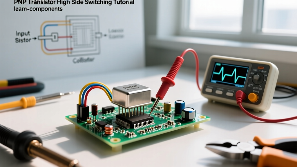PNP Transistor Circuit Design: High-Side Switching Tutorial