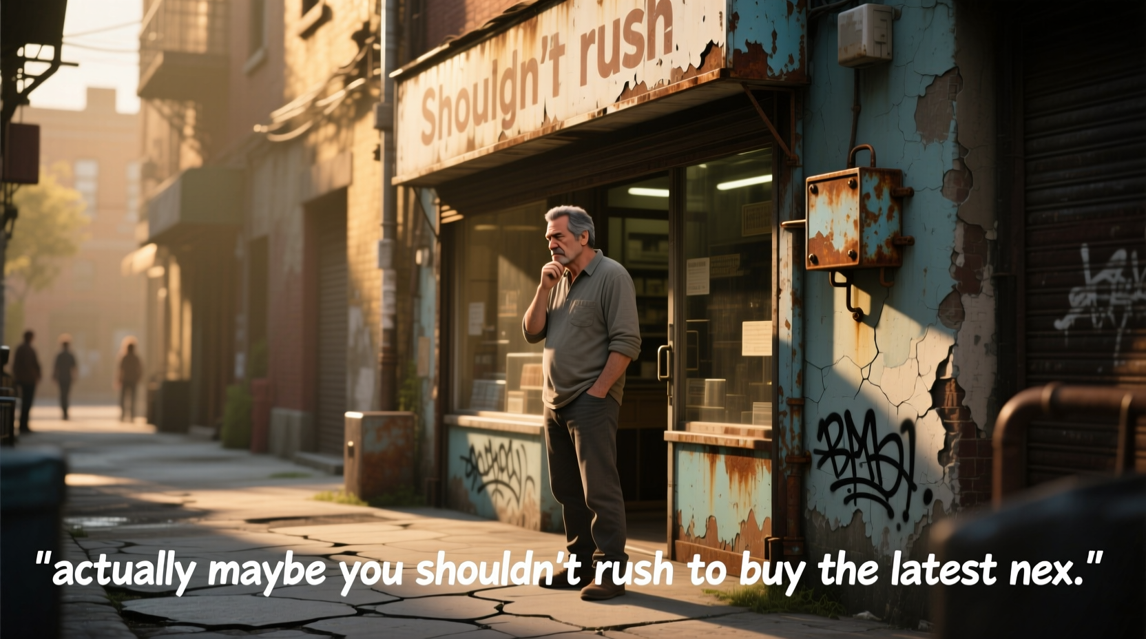 actually maybe you shouldnt rush to buy the latest nex