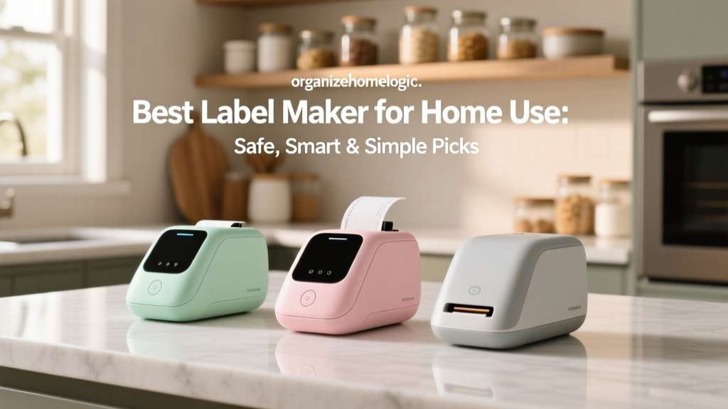 Best Label Maker for Home Use: Safe, Smart & Simple Picks