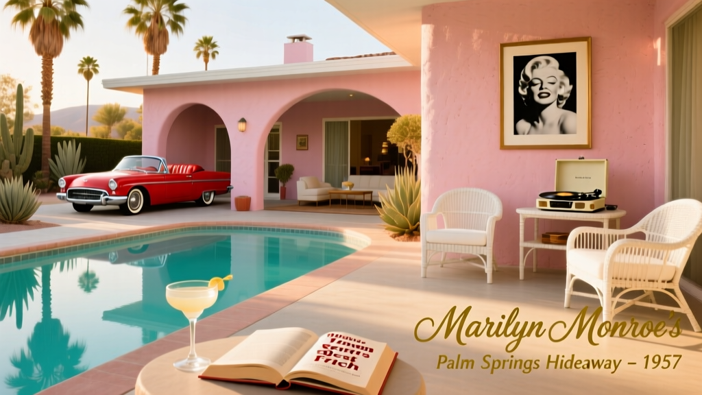Marilyn Monroe’s Palm Springs Hideaway: The Real Story Behind the Desert Sanctuary