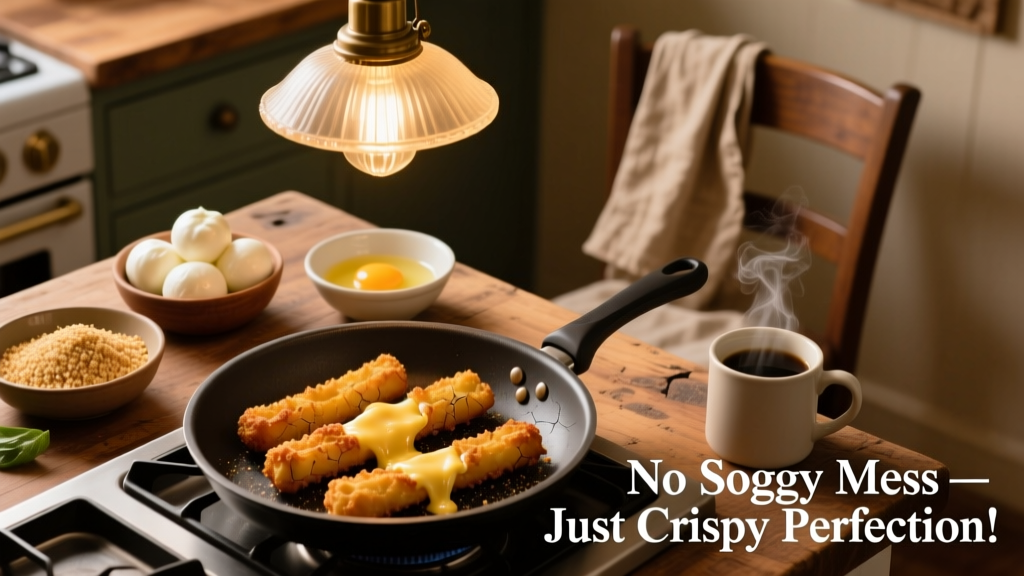 Crispy Air Fryer Mozzarella Sticks—No Soggy Mess!