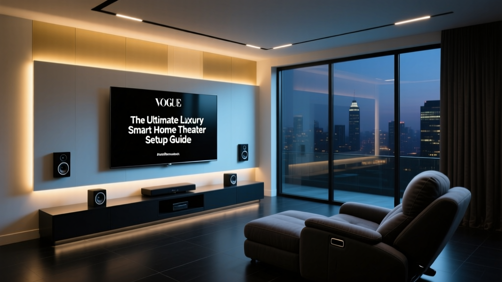 The Ultimate Luxury Smart Home Theater Setup Guide